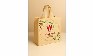 Grocery Bag Manufacturer – Premium Quality Box Bag for Grocery Shopping and Branding Purpose Size - W 18 x H 15 x G 8 | Grocery bag manufacturer Grocery shopping box bag for B2B Importers, Wholesalers