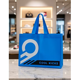 laminated bag manufacturer – laminated bags for branding and marketing of business size - w 13.5 x h 9.5 x g 4.5 | laminated bags for branding laminated shopping bag for b2b importers, wholesalers and distributors