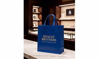 Laminated Bag Manufacturer – Laminated Bags for branding and marketing of business Size - W 15.5 x H 19 x G 5 | Laminated bags for branding Laminated shopping bag for B2B Importers, Wholesalers and Distributors