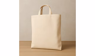 Tote Bag Manufacturer – Loop handle bag / Cotton Tote Bag - Plain Bag Size - W 14 x H 16 | Cloth and cotton bags supplier Cotton tote bag with loop handles for B2B Importers, Wholesalers and Distributors