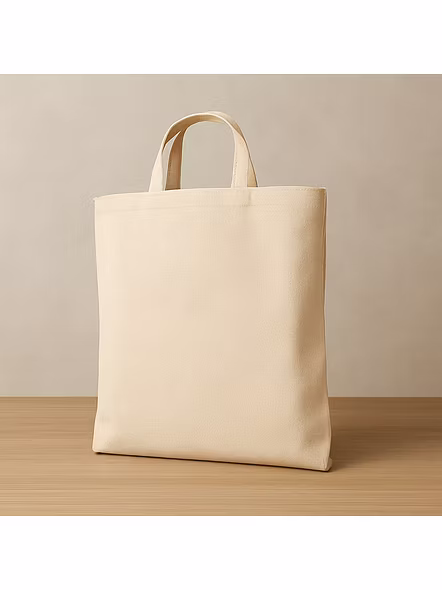 Tote Bag Manufacturer – Loop handle bag / Cotton Tote Bag - Plain Bag Size - W 14 x H 16 | Cloth and cotton bags supplier Cotton tote bag with loop handles for B2B Importers, Wholesalers and Distributors