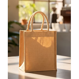 jute bag manufacturer – vertical jute bag size - w 10 x h 12 x g 4 | jute bag manufacturer reusable carry bag for b2b importers, wholesalers and distributors – bhagat brothers