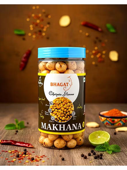 Flavored Makhana Wholesale & Retail – Bhagat Makhana – Chatpata (Weight - 85gm) | Flavoured makhana wholesale Flavoured makhana snacks for B2B Importers, Wholesalers and Distributors – Bhagat Brothers