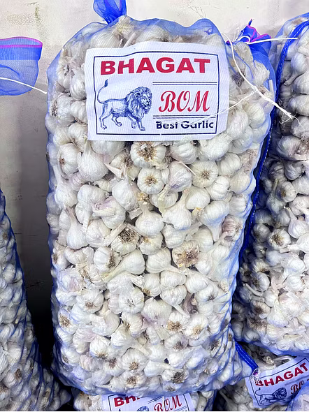 Fresh Garlic Wholesale – Bhagat Lion BOM Garlic - Best Garlic | Fresh garlic Mesh Bag wholesale Fresh loose garlic for B2B Importers, Wholesalers and Distributors – Bhagat Brothers