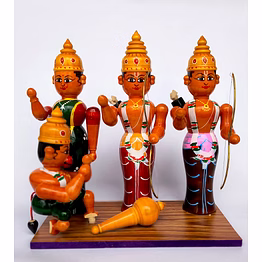 rama rajyabhishek set