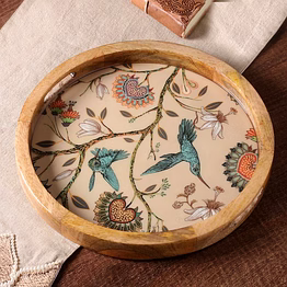 wooden tray