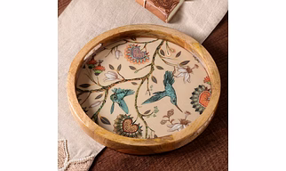 wooden tray