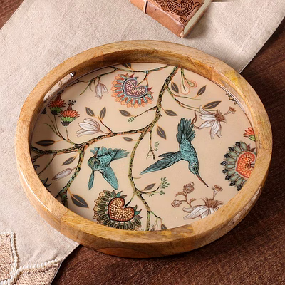 wooden tray