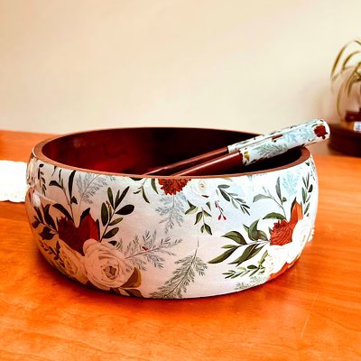 wooden bowl