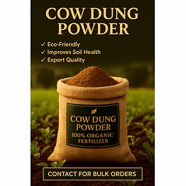 cow dung powder
