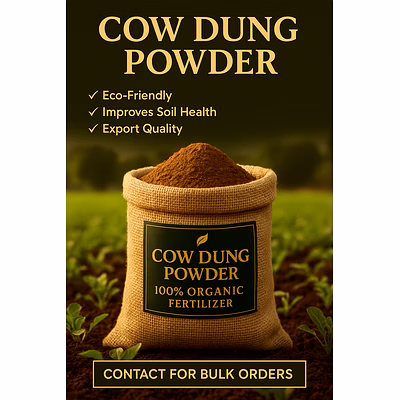 cow dung powder