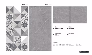 600x1200MM GLAZE VITRIFIED TILES