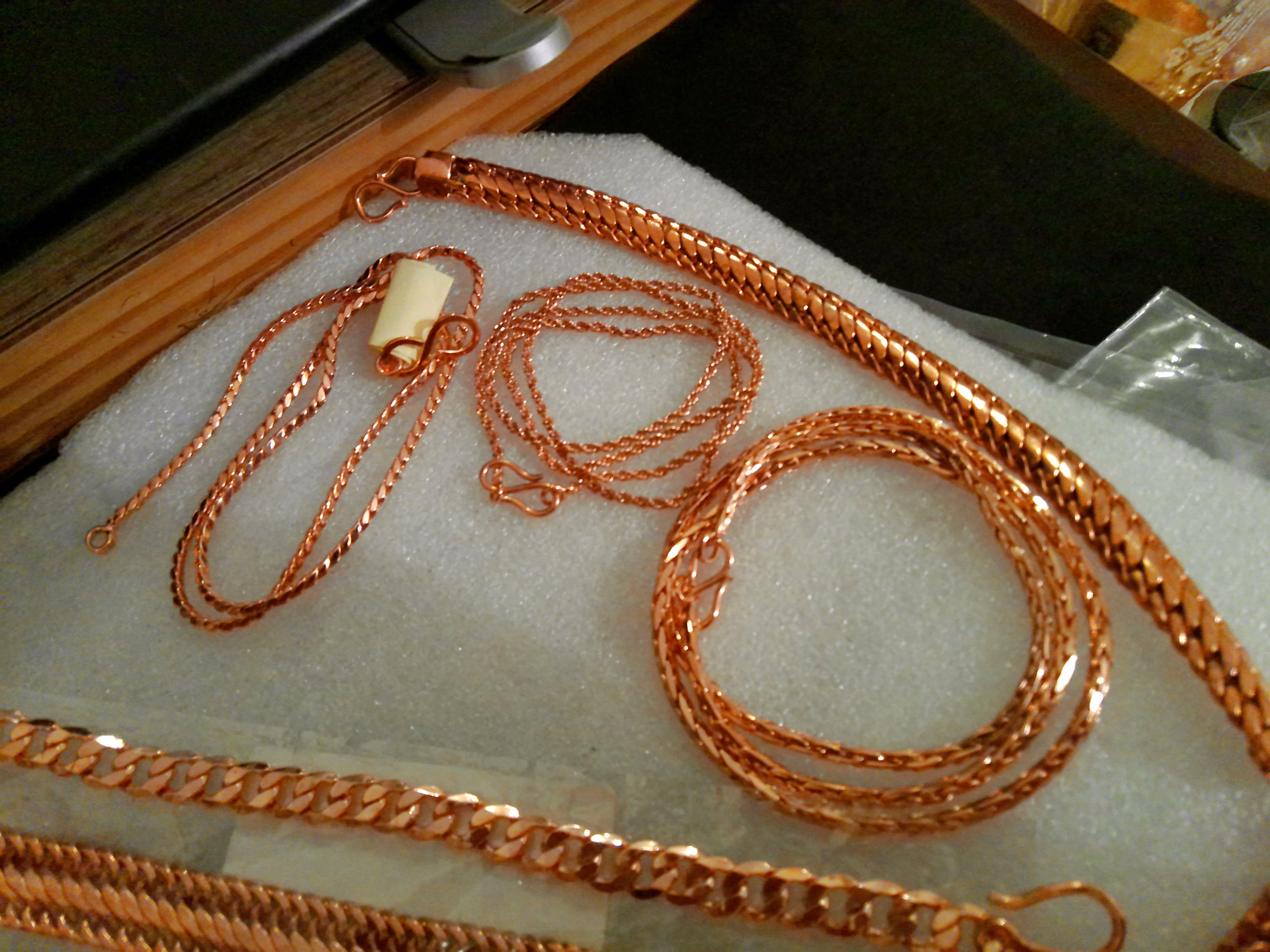 copper bracelets