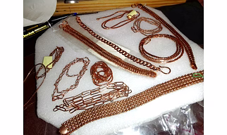 copper chains pure