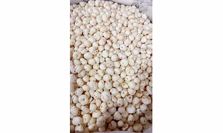 Makhana (Fox Nuts) For plain, popped makhana (Phool Makhana)
