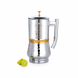 fancy stainless steel jug