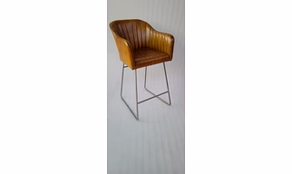 Leather bar chair furniture