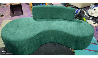 Premium Fabrics Curv Sofa