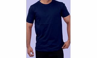 T shirt Cotton blue