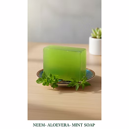 neem- aloevera- mint soap