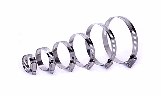 Hose Clamps, Hose Clips, Jubilee Clips, Pipe Clamps, Tube Clamps, T-Bolt Clamps, Worm-Drive Clamps, Band Clamps, Industrial Hose Fasteners