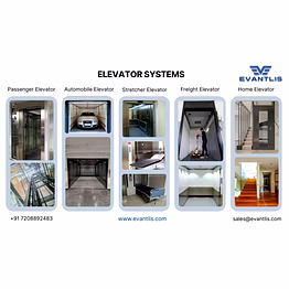 evantlis elevators/lifts and automated multi level mechanical car parking systems like tower, puzzle, rotary, stacker