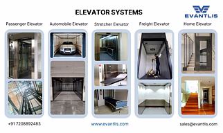 Elevators/Lifts and Automated Multi Level Mechanical Car Parking Systems like Tower, Puzzle, Rotary, Stacker