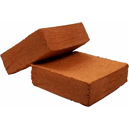 coco peat briquettes