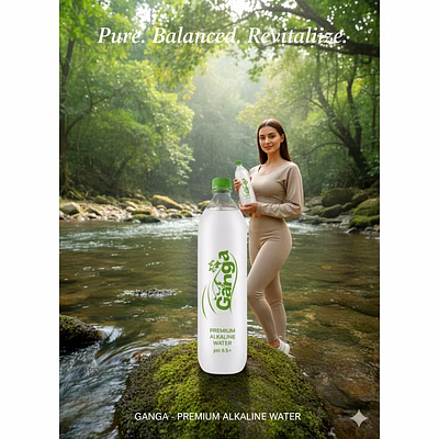 GANGA PREMIUM ALKALINE WATER GANGA ALKALINE WATER