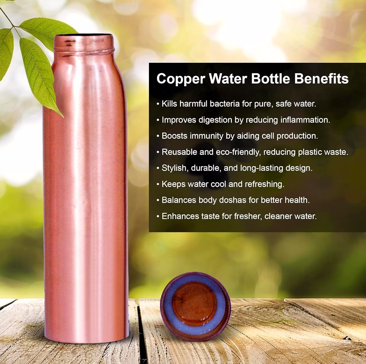 copper water bottles
