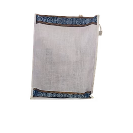 puri handicraft indigo heritage jute tote