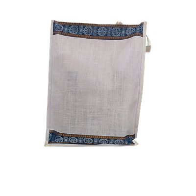 puri handicraft indigo heritage jute tote