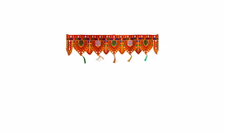 Royal Mandala Applique Toran