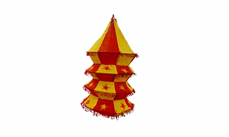 Pipili Chandua Appliqué Hanging Lamp