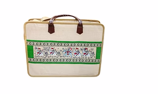 Heritage Madhubani Office Jute Bag