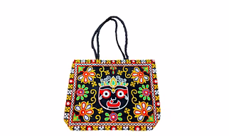 Jagannath Glory Embroidered Handcrafted Tote