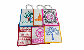 Heritage Prints Eco Tote Collection – Set of 6 Ethnic Designer Bags