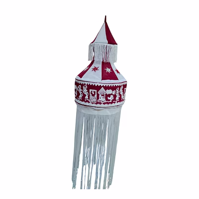 puri handicraft heritage applique hanging lantern