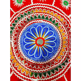 puri handicraft festival mandala applique tapestry