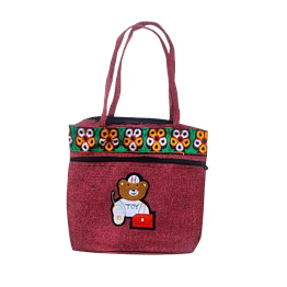 puri handicraft berrybear kids handcrafted tote bag