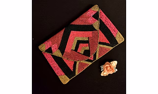 Handmade beaded Clutch Purse for women accessories