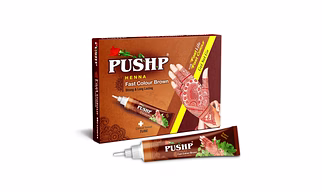 FAST COLOUR TUBE BROWN