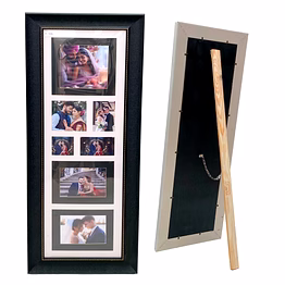 j k frames photo frame collage with standing backboard (size 42x13 inch)