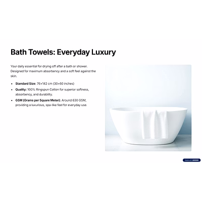 bath towel