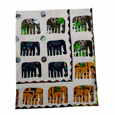 elephant designed bedsheet/ bedlinen