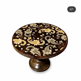 handmade sustainable "cake stand"