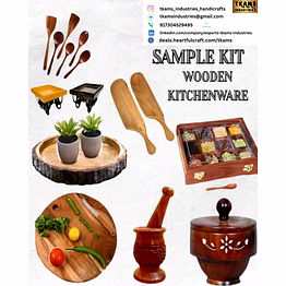 sample kit wooden kitchenware