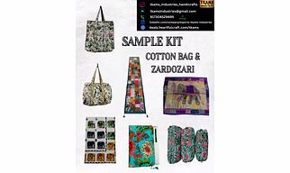 Sample Kit Cotton Bags & Wall Hanging &Bedsheets