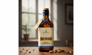 COLD PRESSED GROUNDNUT OIL
