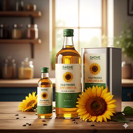 cold pressed sunflower oil